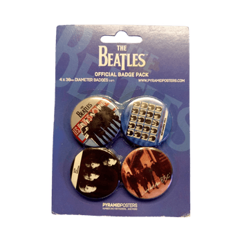 the beatles badge pack