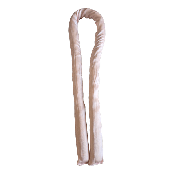 Pink heatless hair curler