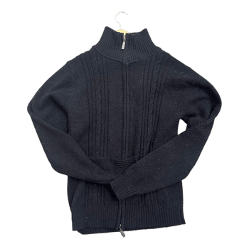 Zip-up neule