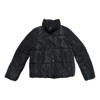 Black puffer jacket