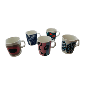 Marimekko mukeja/kuppeja. Uusia