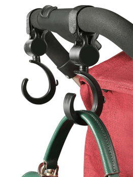 Stroller hanging hooks