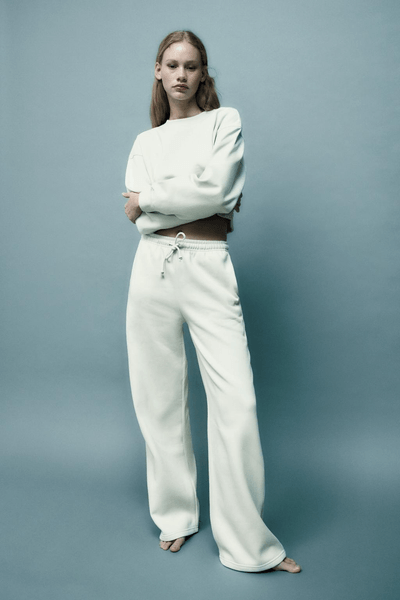 Straight fit jogging trousers