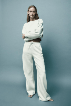 Straight fit jogging trousers