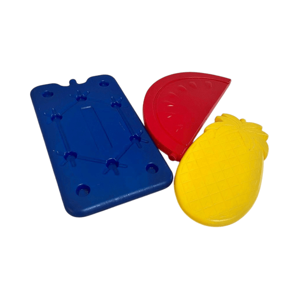 Reusable Ice Packs / Freezer Blocks – Fruit Shapes (Set of 3)