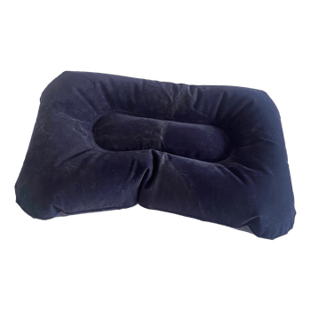 Bestway Inflatable Camping Pillow Travel Neck Head Support Cushion Blue