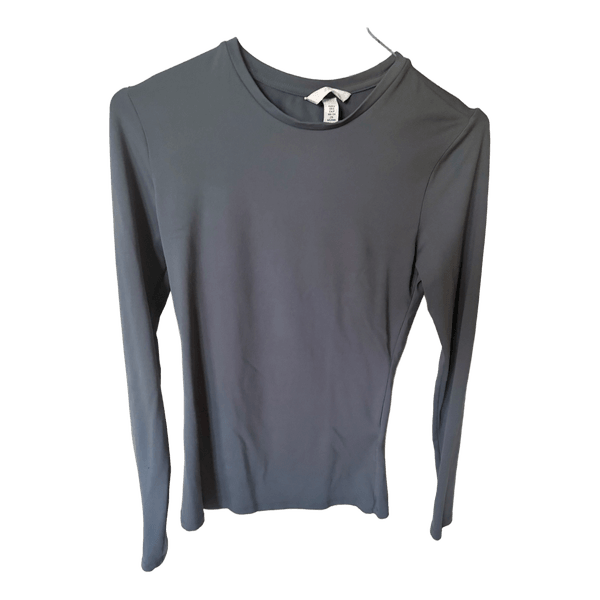 Grå langærmet top H&M
