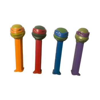 ninjaturtle pez karkkikoneet