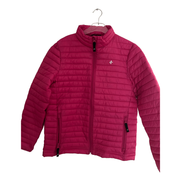 Pink quilted jacket