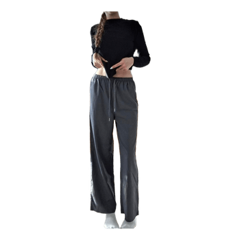 Grey wide leg trousers