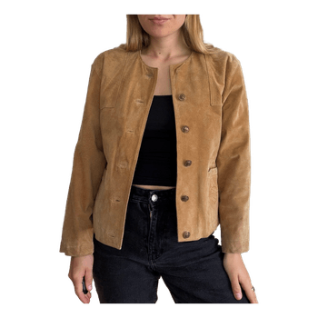 Vintage suede takki 36