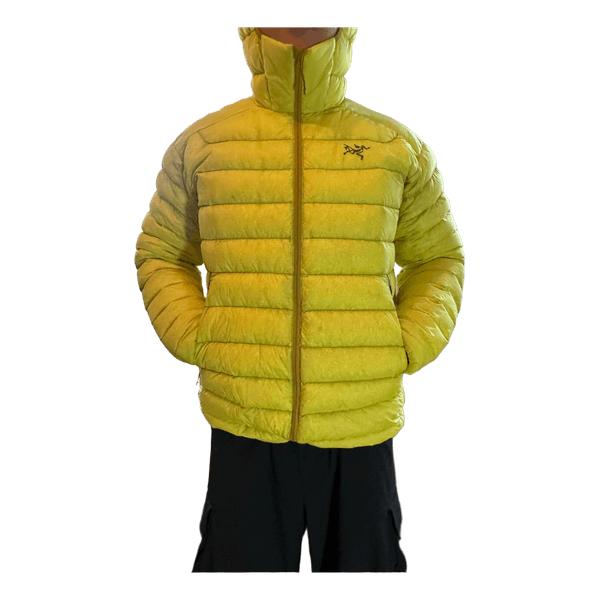 Yellow Arc'teryx Cerium hoody