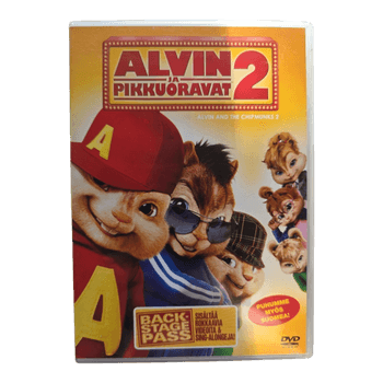 Alvin ja pikkuoravat 2 DVD