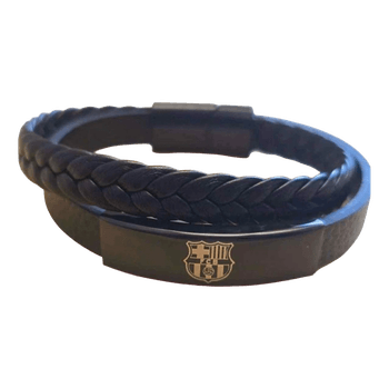 Black FC Barcelona bracelet