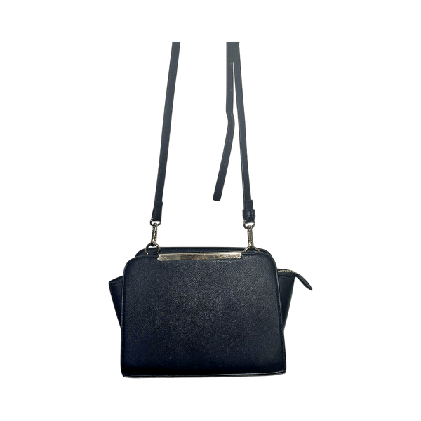 Black crossbody handbag
