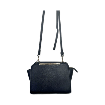 Black crossbody handbag