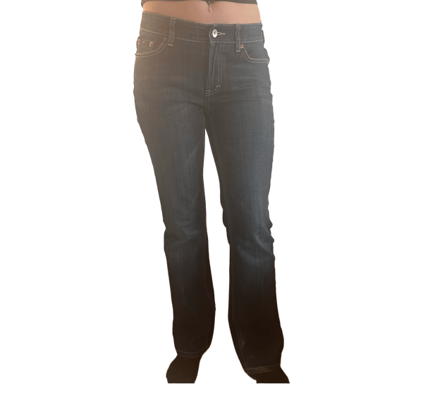 Boss mørkeblå bootcut jeans
