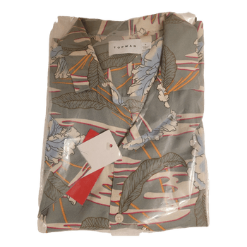 Topman floral print small shirt
