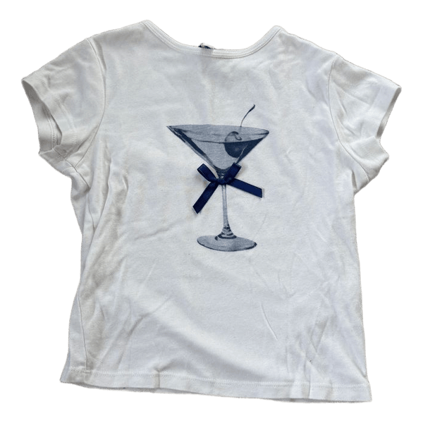 Subdued white t-shirt