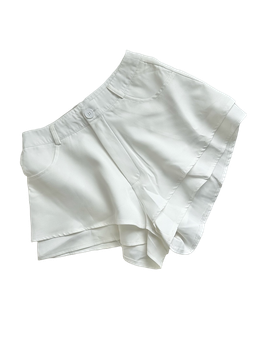Valkoiset shortsihameet