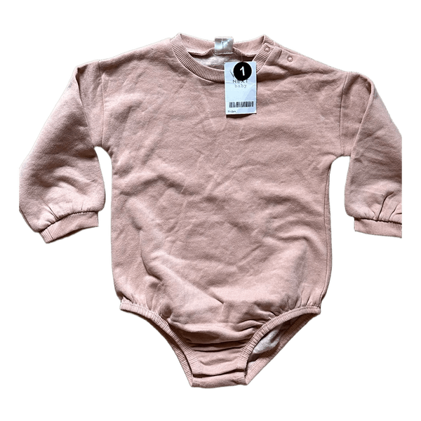Next baby dusty pink bodysuit