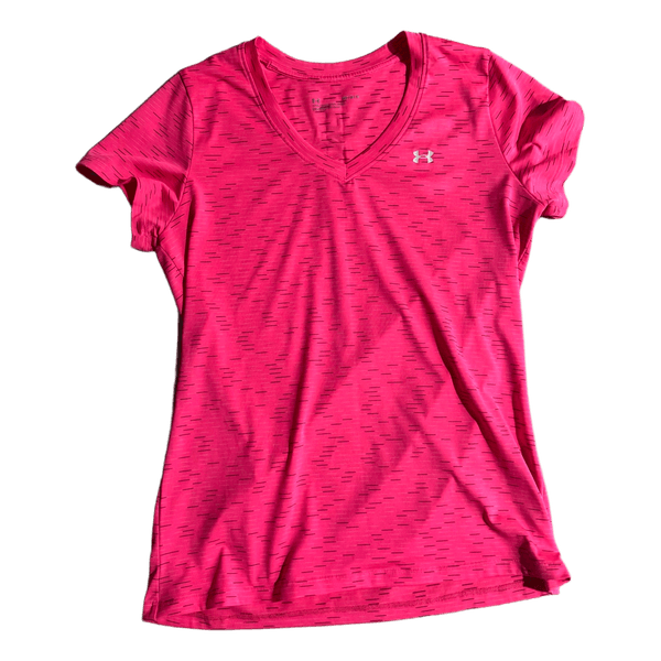 Pink Under Armour t-shirt