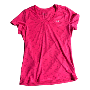 Pink Under Armour t-shirt
