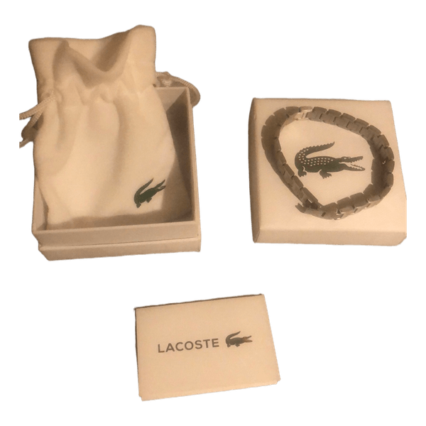 Lacoste metal link bracelet
