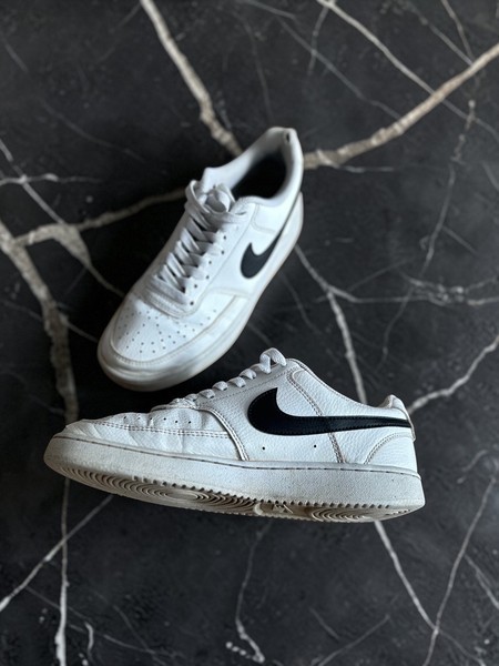 Nike Court Vision Low Next Nature (White/Black)