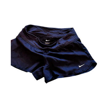 Black athletic shorts