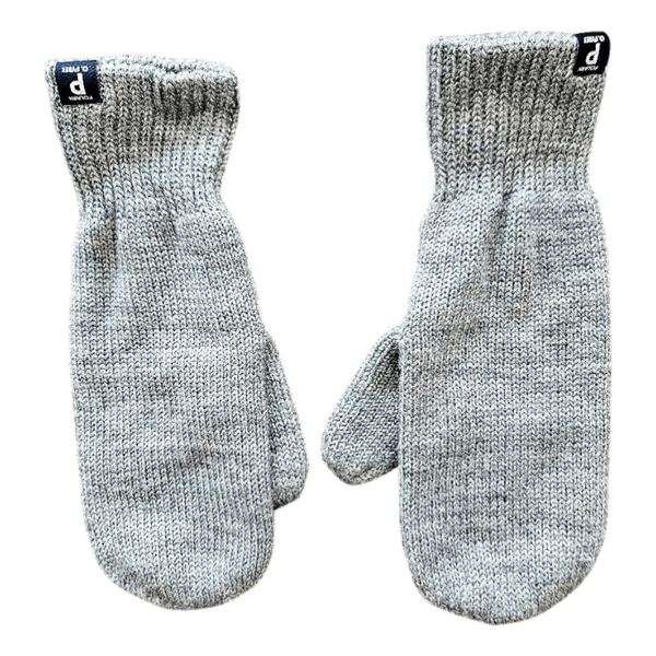Polarn O. Pyret Merino Wool Mittens Kids 9Y – Nordic • Minimalist