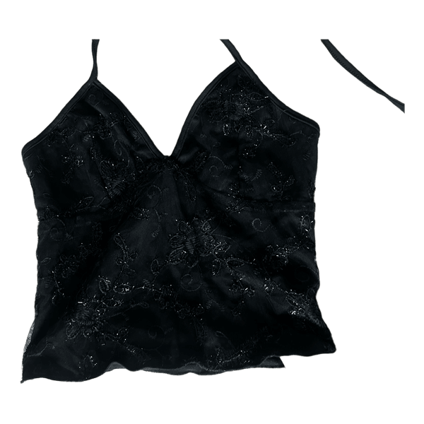 Sort halterneck top