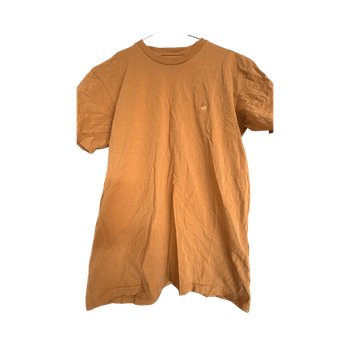 Carhartt sinapinvärinen t-paita.