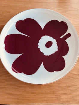 Marimekko Juhla Unikko Platter, new with box