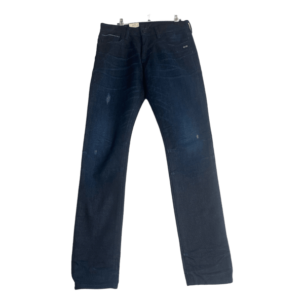 New Scotch & Soda Amsterdams Blauw Vernon Selvedge Jeans W29 L34 Raw Denim