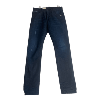 New Scotch & Soda Amsterdams Blauw Vernon Selvedge Jeans W29 L34 Raw Denim