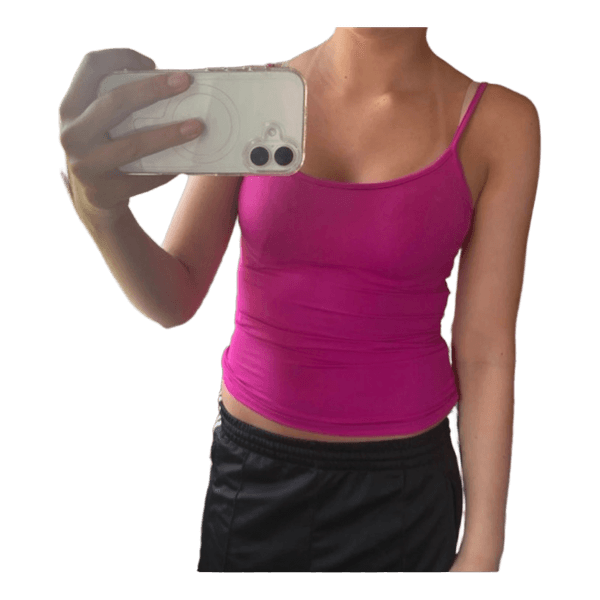 Zara Pink top med stropper