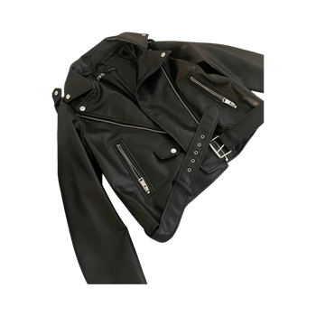 Zara leather jacket 