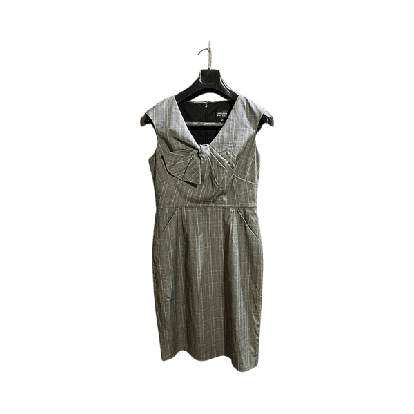 Grey Plaid Dress
