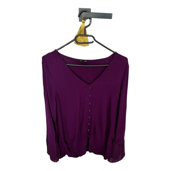 Massimo Dutti purple top