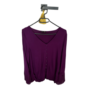 Massimo Dutti purple top