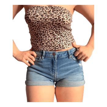 Blue denim summer shorts Size S