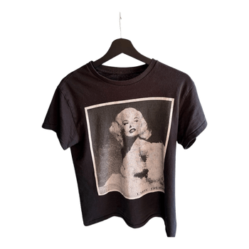 Svart t-shirt med tryck