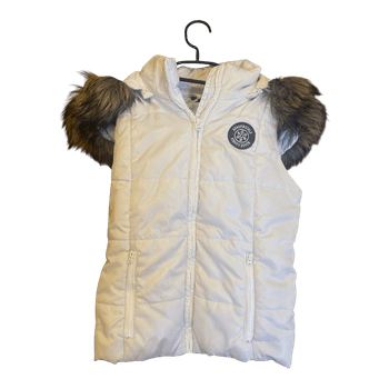 Y2K vest with fur