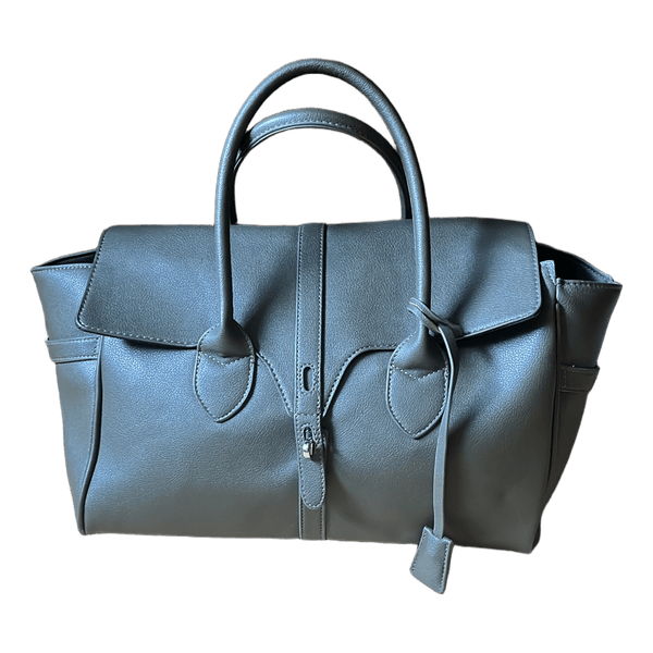 Olive green handbag