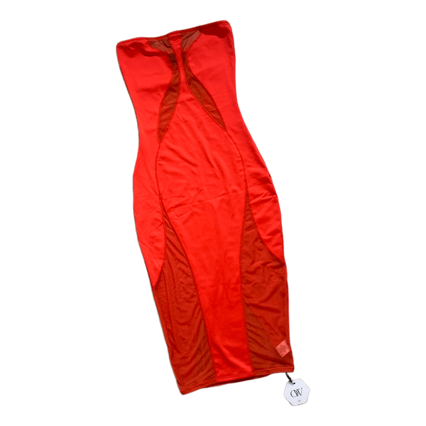 Rød OW Collection tubekjole