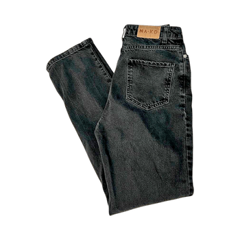 Tummanharmaat farkut - NA-KD