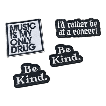 Set of four patches