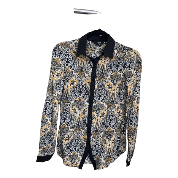 Zara paisley patterned shirt