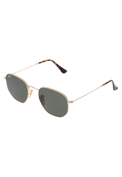 Gold-coloured sunglasses